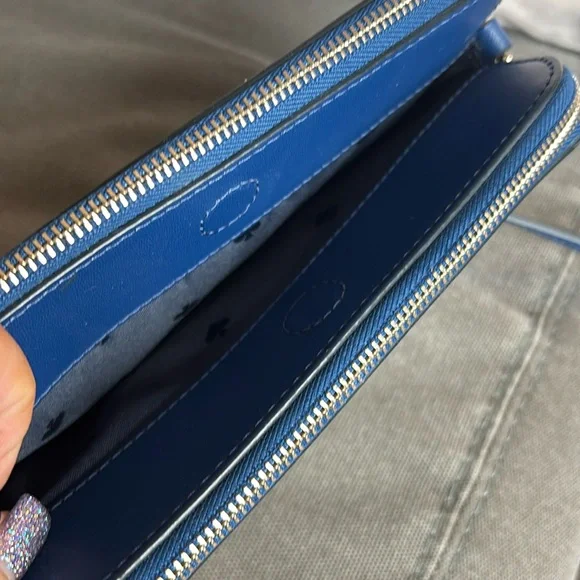 Kate Spade Staci Maritime Stripe Double Zip Small Crossbody Multi colored - Picture 6 of 11